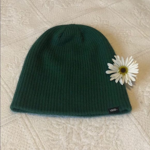 vans green beanie